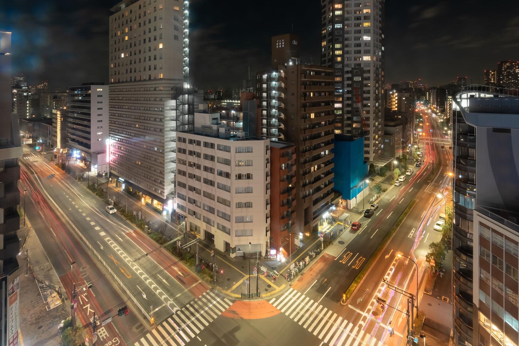 E Hotel Higashi Shinjuku Prefektura Tokio Exteriér fotografie