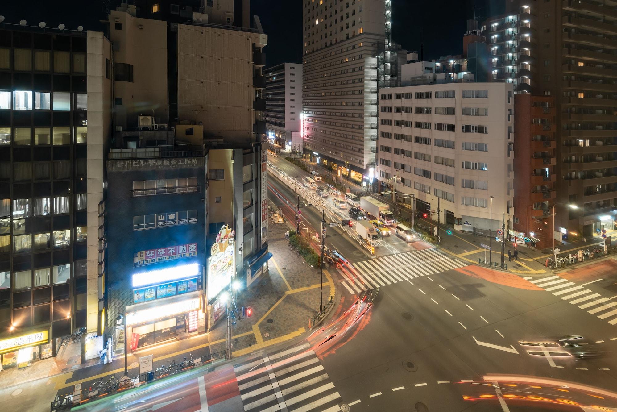 E Hotel Higashi Shinjuku Prefektura Tokio Exteriér fotografie