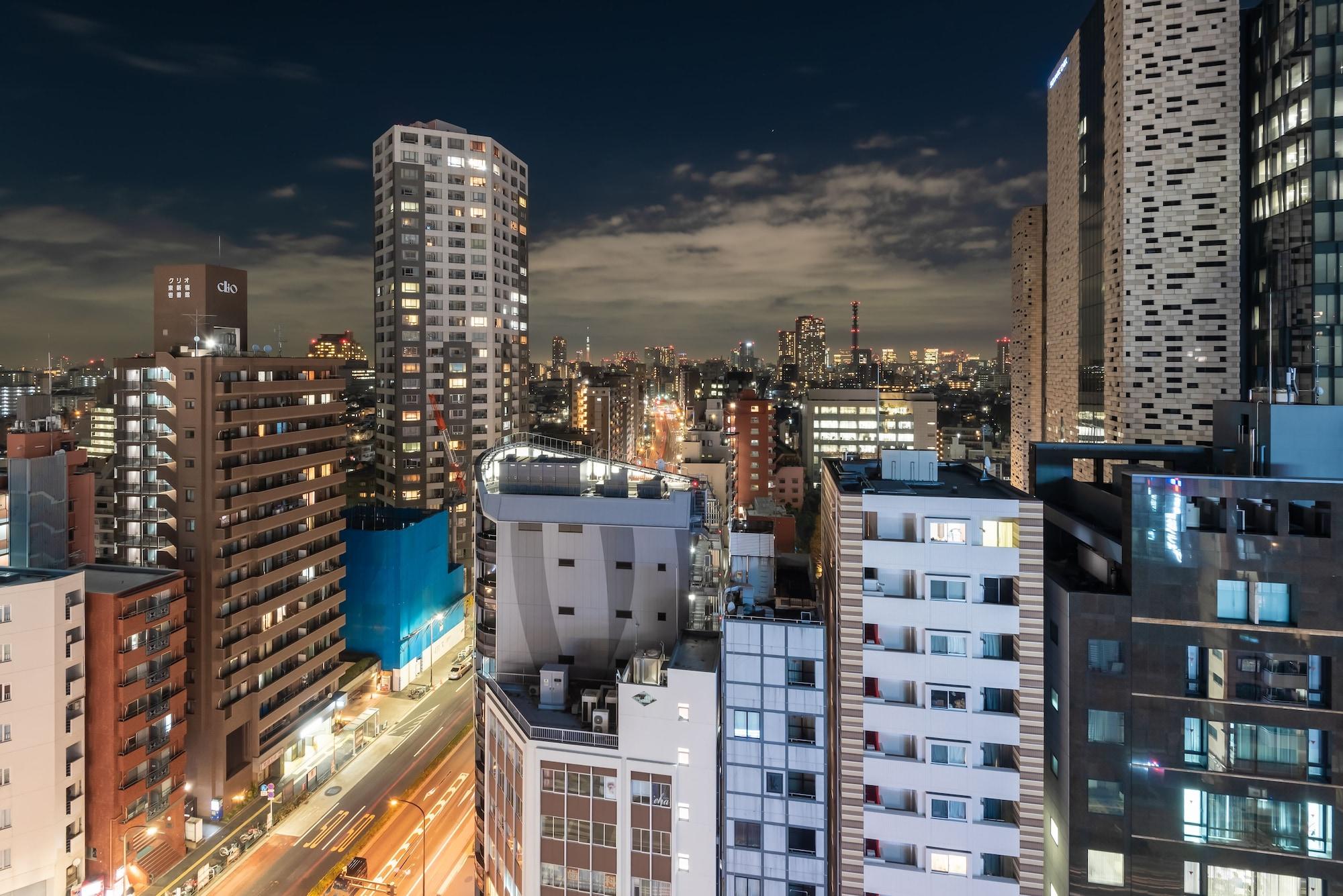 E Hotel Higashi Shinjuku Prefektura Tokio Exteriér fotografie